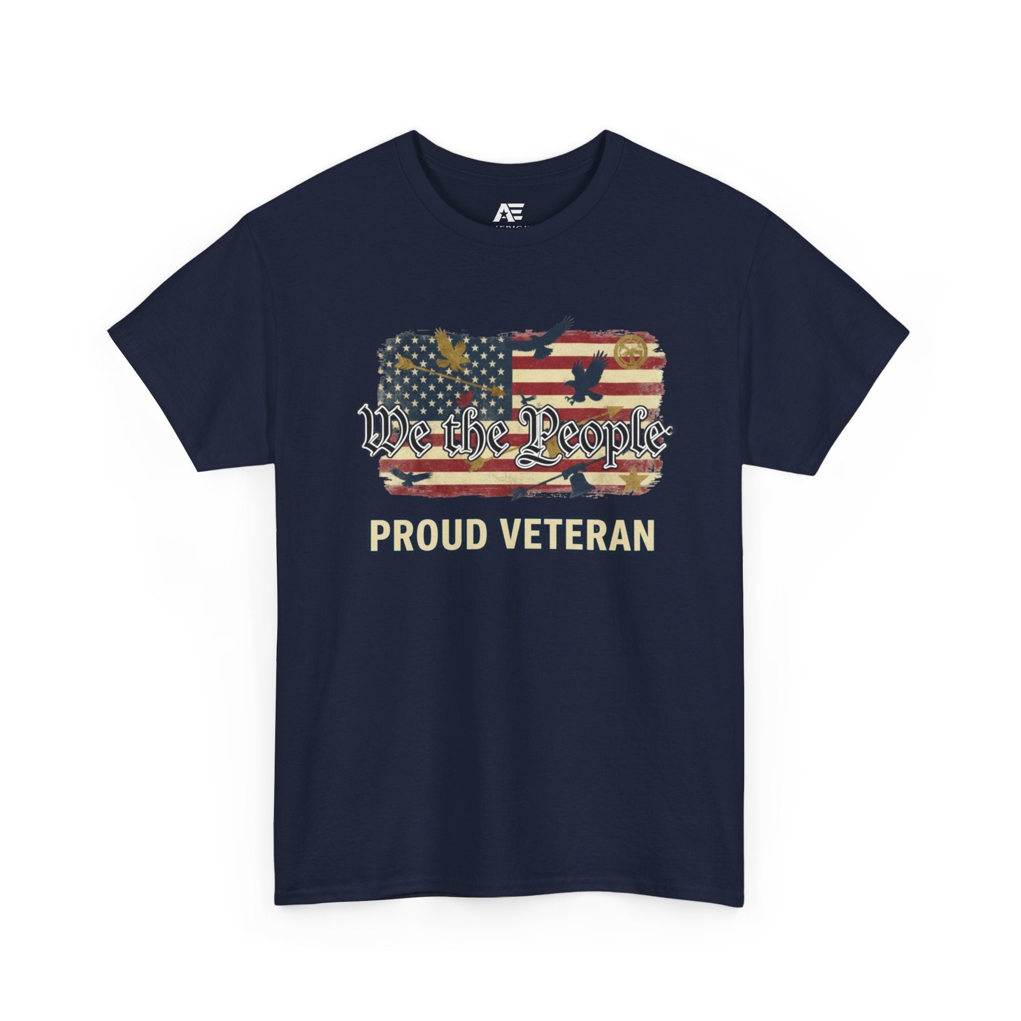 We The People Veterans Edition Patriotic T-Shirt – Style 2