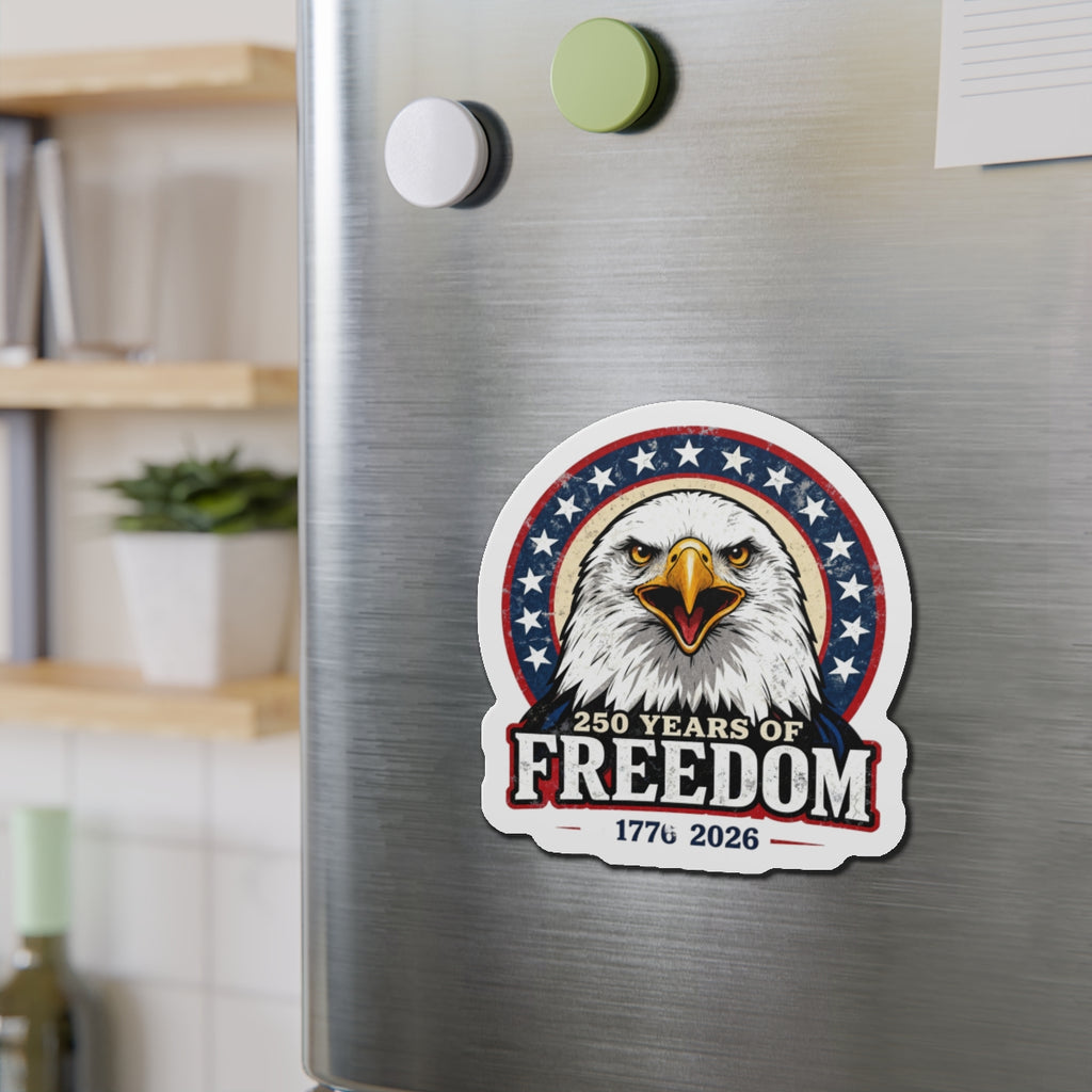 250 Years of Freedom Eagle Magnet Printify