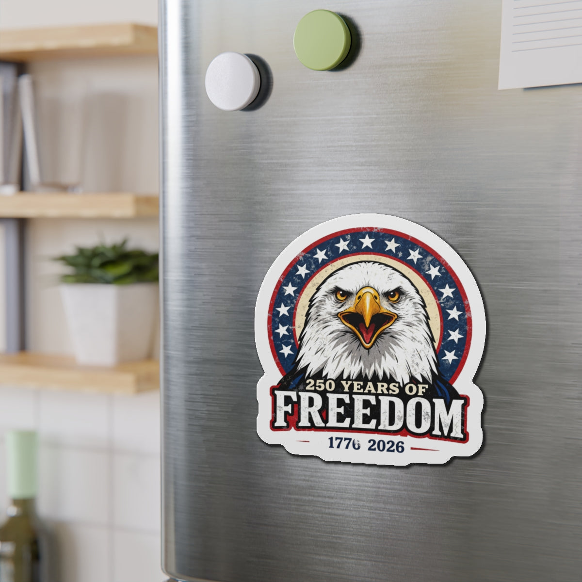 250 Years of Freedom Eagle Magnet Printify