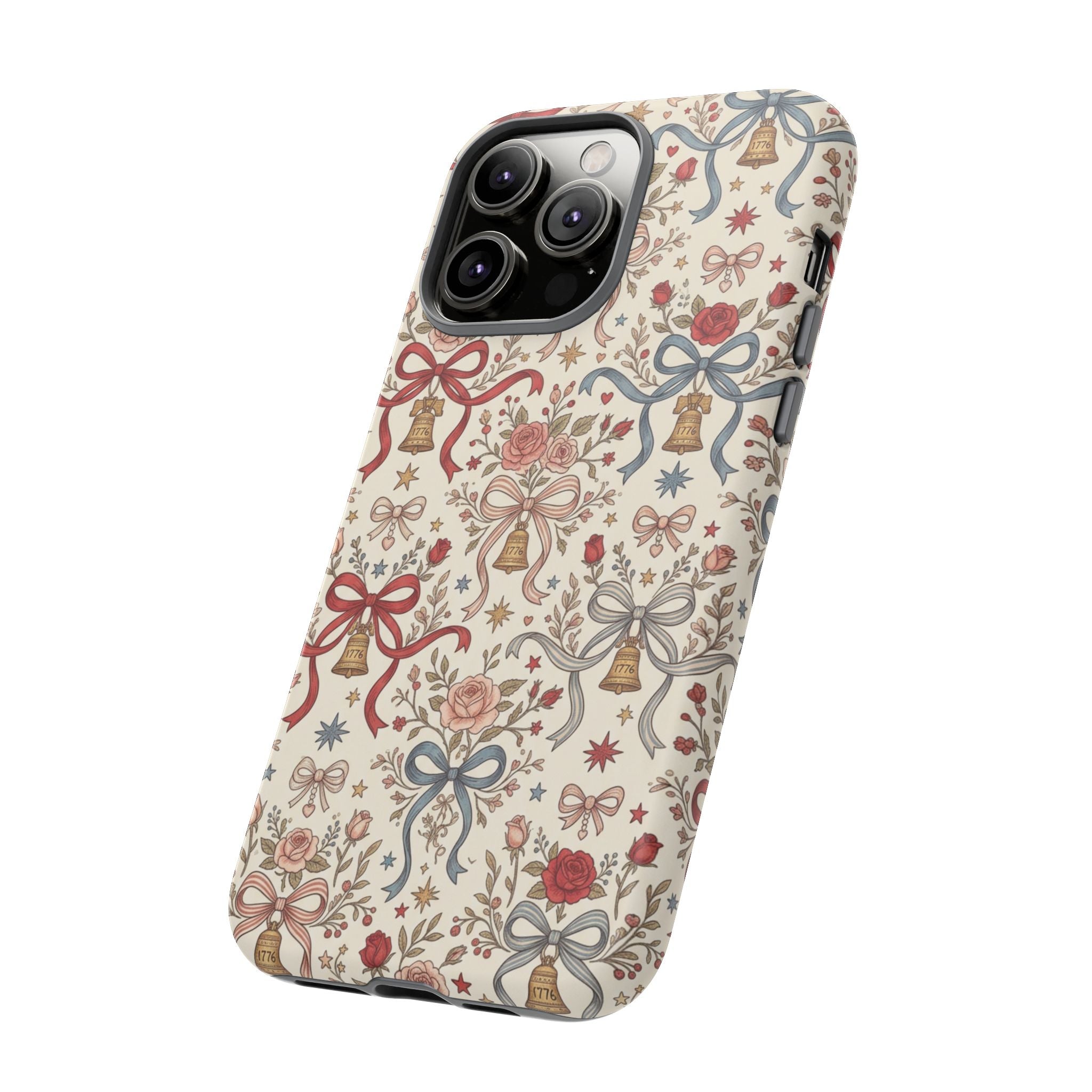 1776 Coquette Liberty Bells Phone Case Printify