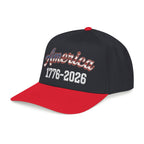 "America 1776–2026" Patriotic Baseball Cap – American Heritage Snapback Hat