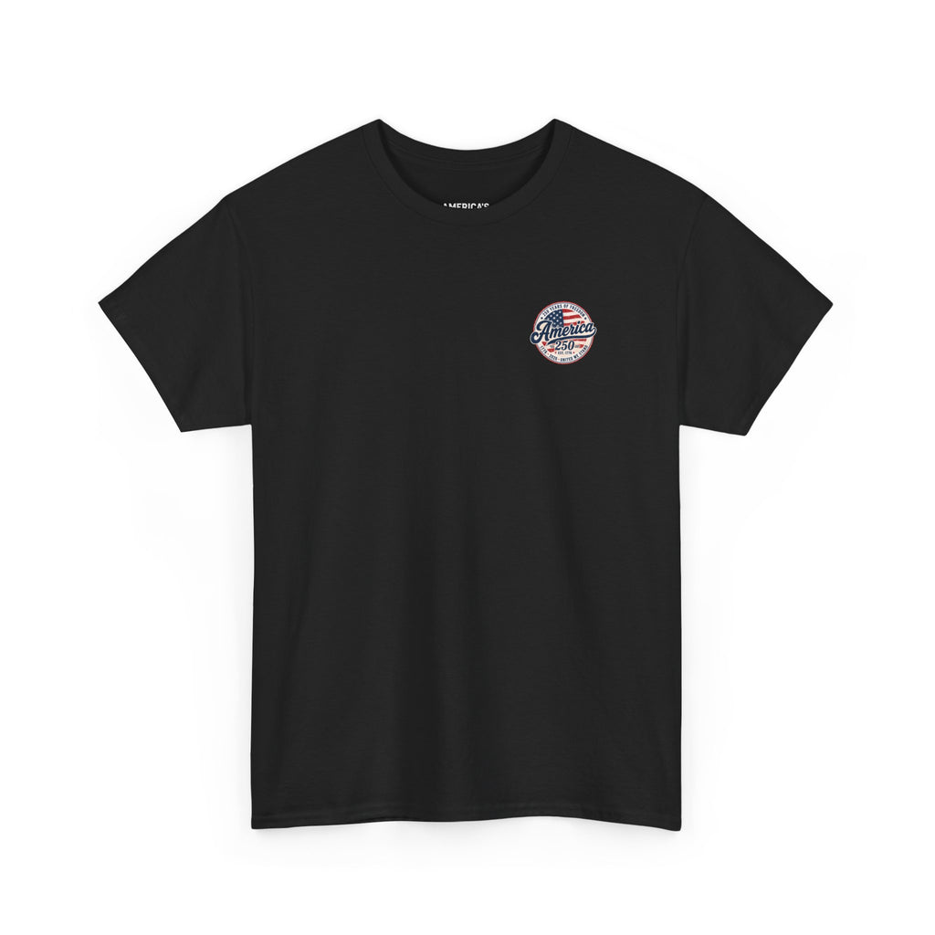 America 250 Anniversary Tee — Patriotic 250 Years of Freedom T-Shirt Printify