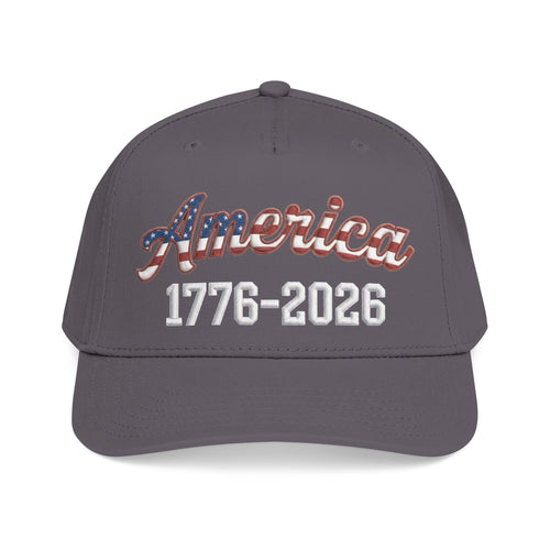 "America 1776–2026" Patriotic Baseball Cap – American Heritage Snapback Hat