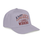 America Loves Winning Patriotic Hat – American Flag Cap