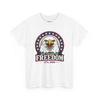 Freedom Eagle T-Shirt — Patriotic Bald Eagle Tee Printify