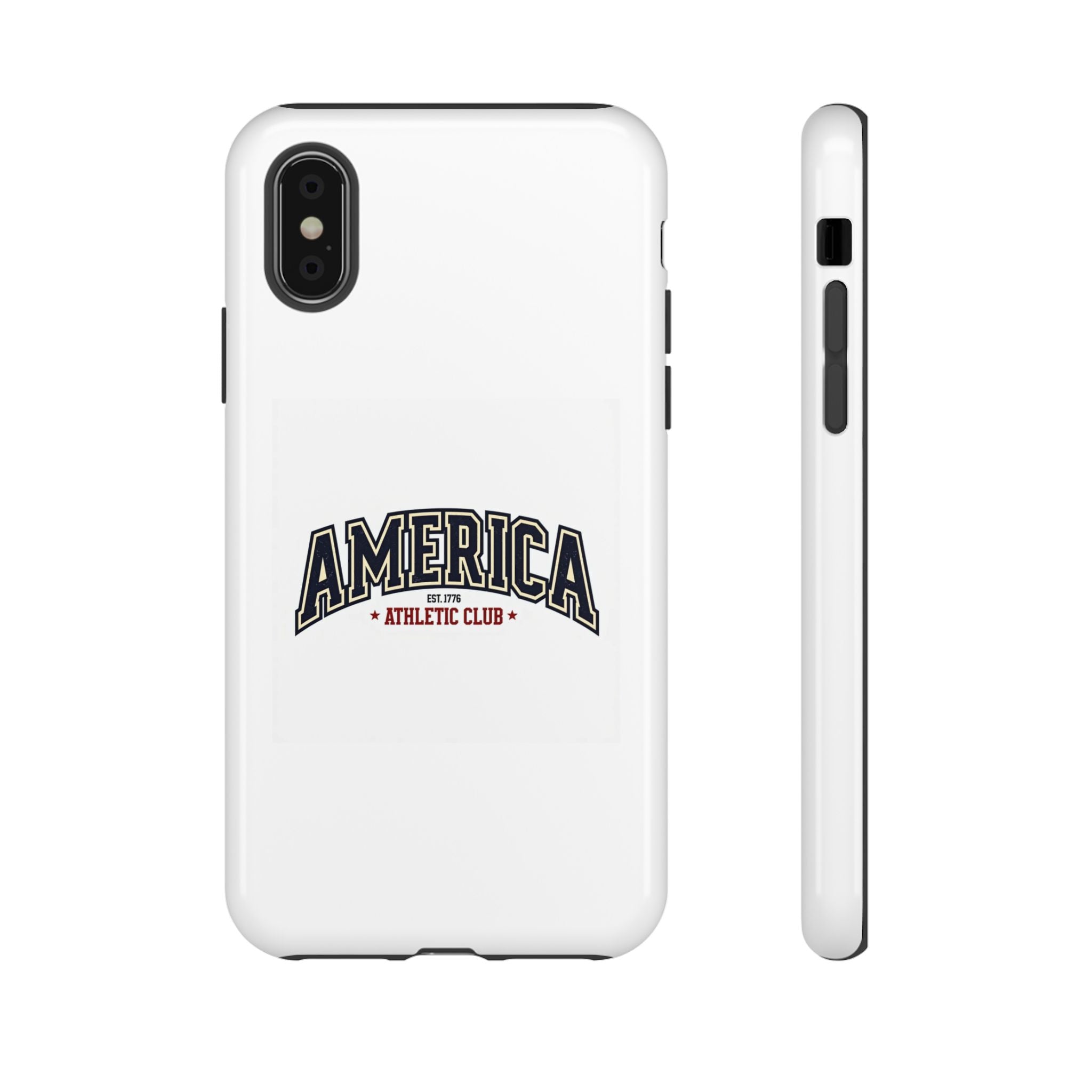 America Athletic Club Phone Case – Vintage Patriotic Americana Case Printify