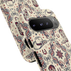 Americana Cowgirl Coquette Phone Case Printify