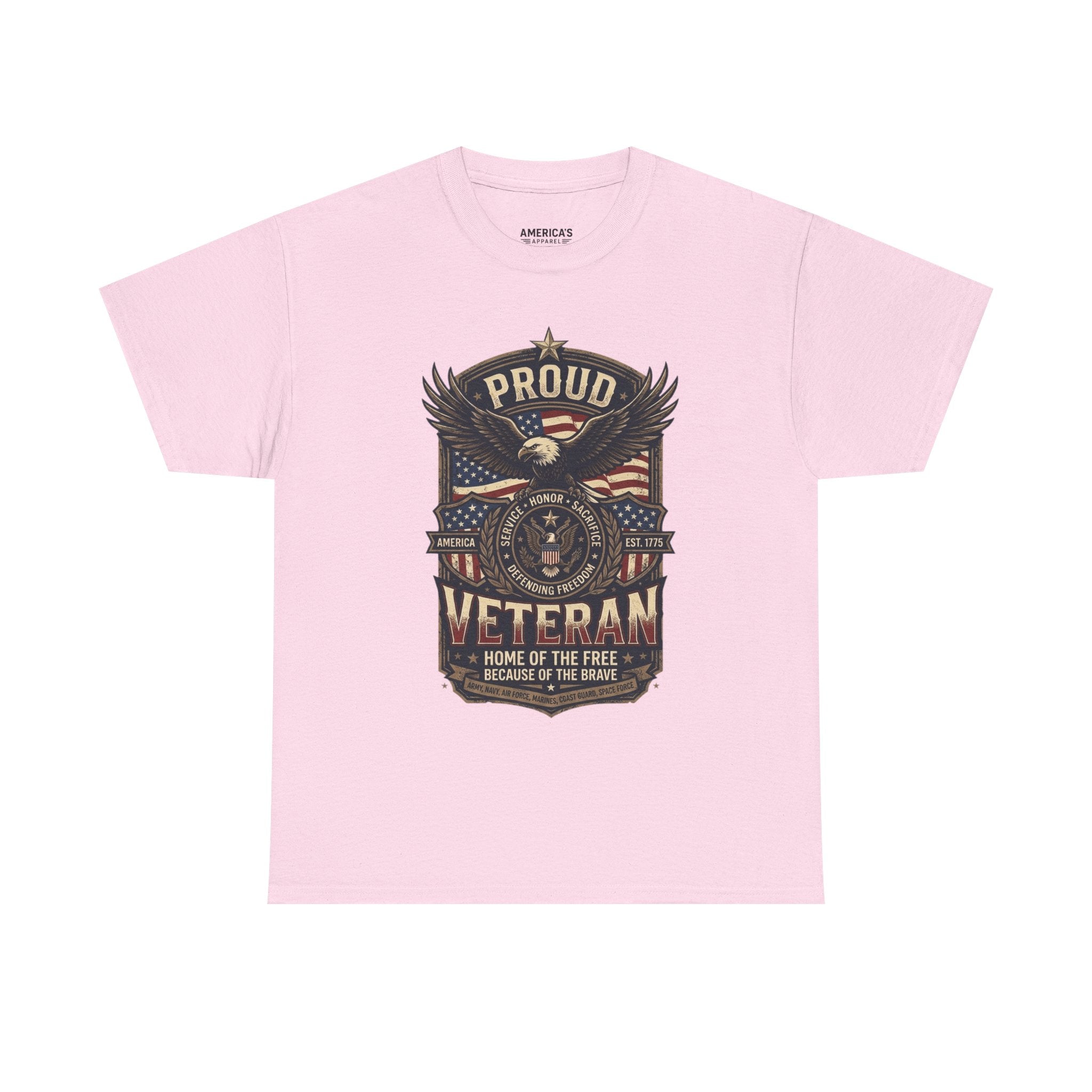Proud Veteran T-Shirt Printify