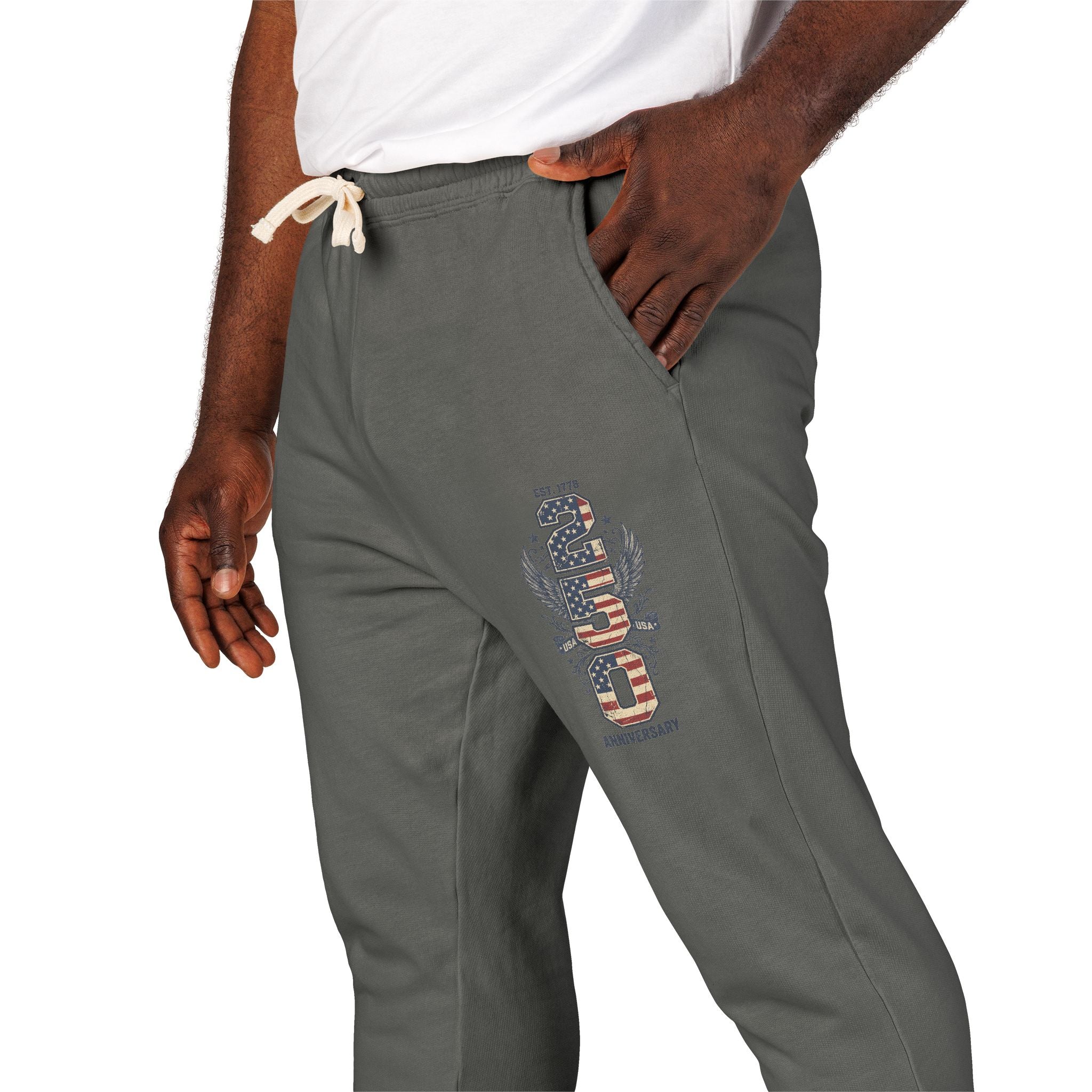 250th Anniversary Sweatpants — Commemorative Fleece Pants Printify