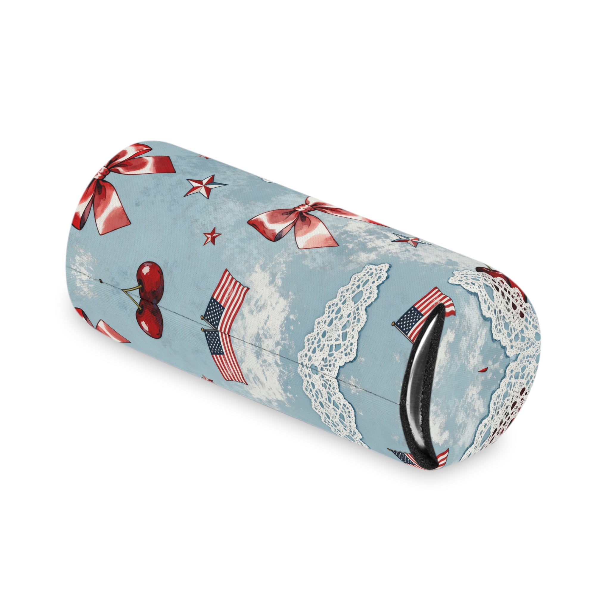 Americana Coquette Bow Can Cooler Printify