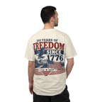 Freedom Since 1776 T-Shirt — 250 Years of American Pride Graphic Tee Printify