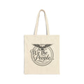We The People Patriotic Seal Cotton Canvas Tote Bag
