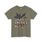 God Bless America 1776 Patriotic T-Shirt – Vintage American Heritage Tee