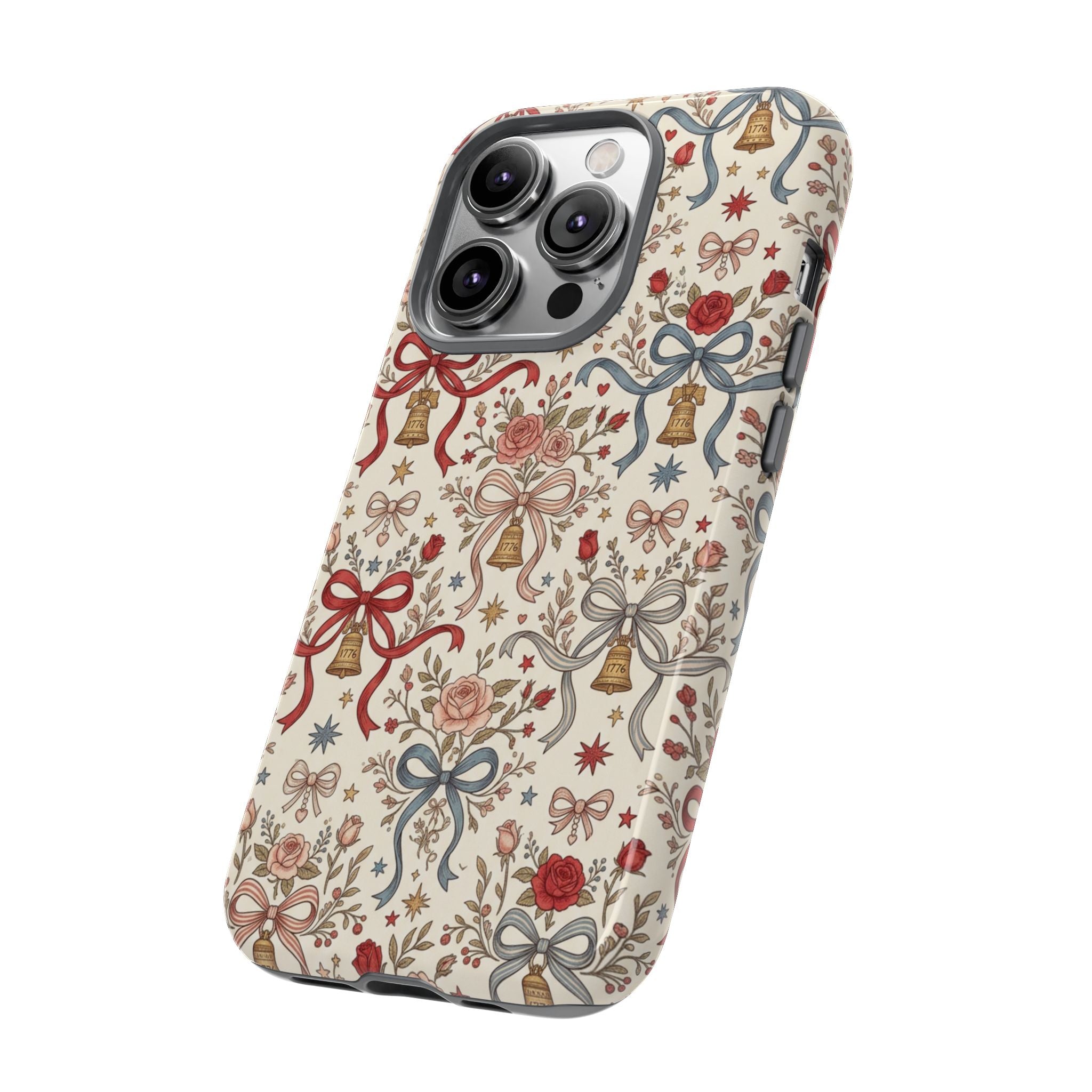 1776 Coquette Liberty Bells Phone Case Printify