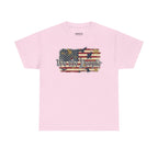We The People American Flag Patriotic T-Shirt – Unisex Heavy Cotton Tee Printify