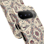 Americana Cowgirl Coquette Phone Case Printify