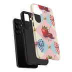 Americana Coquette Cherry Picnic Phone Case Printify