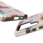 Americana Coquette Cherry Picnic Phone Case Printify
