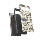 Patriotic Outdoors Phone Case – Bass Fishing & Vintage Americana Case Printify