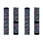 American Angler Performance Crew Socks – Patriotic Fishing Socks Printify