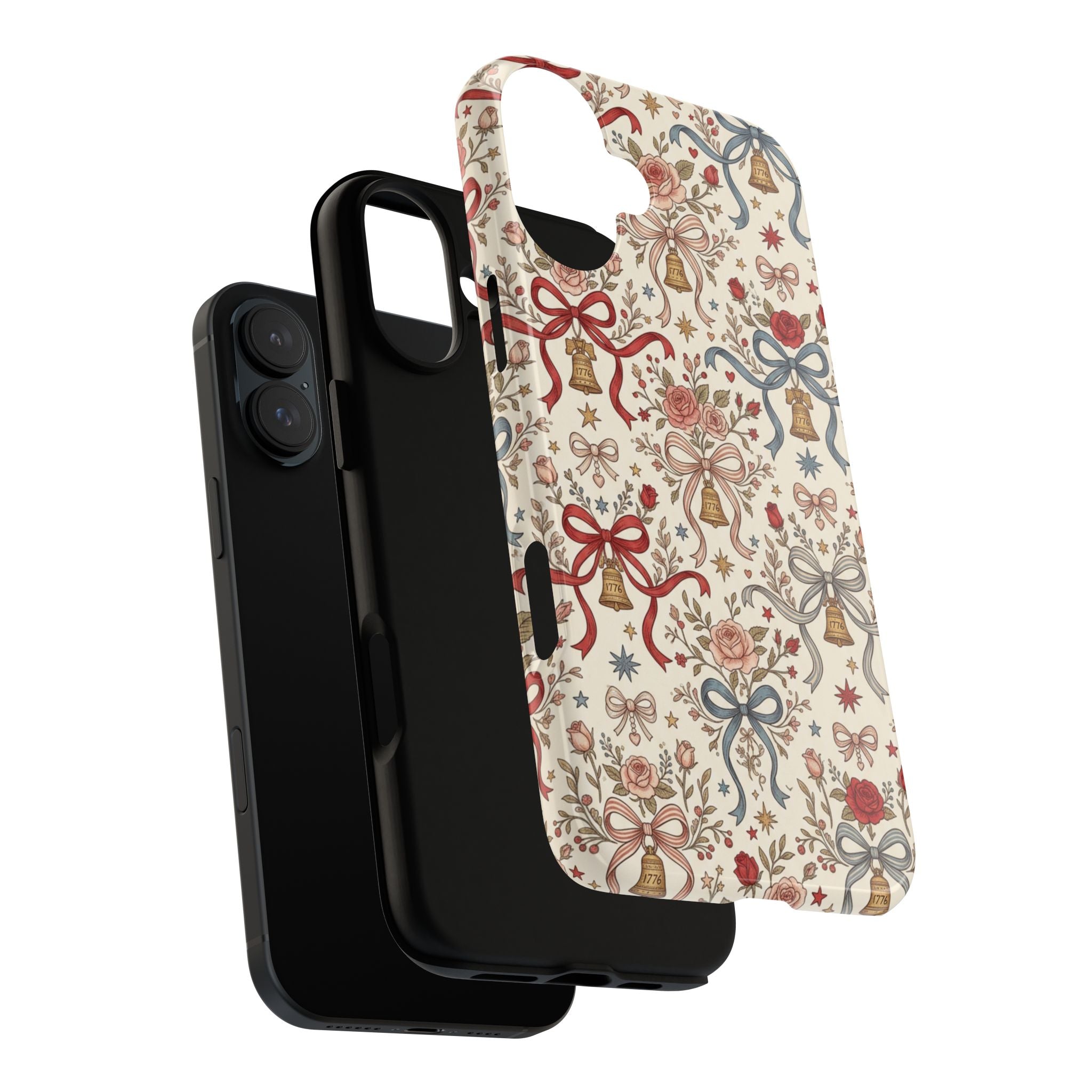 1776 Coquette Liberty Bells Phone Case Printify