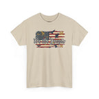 We The People American Flag Patriotic T-Shirt – Unisex Heavy Cotton Tee Printify