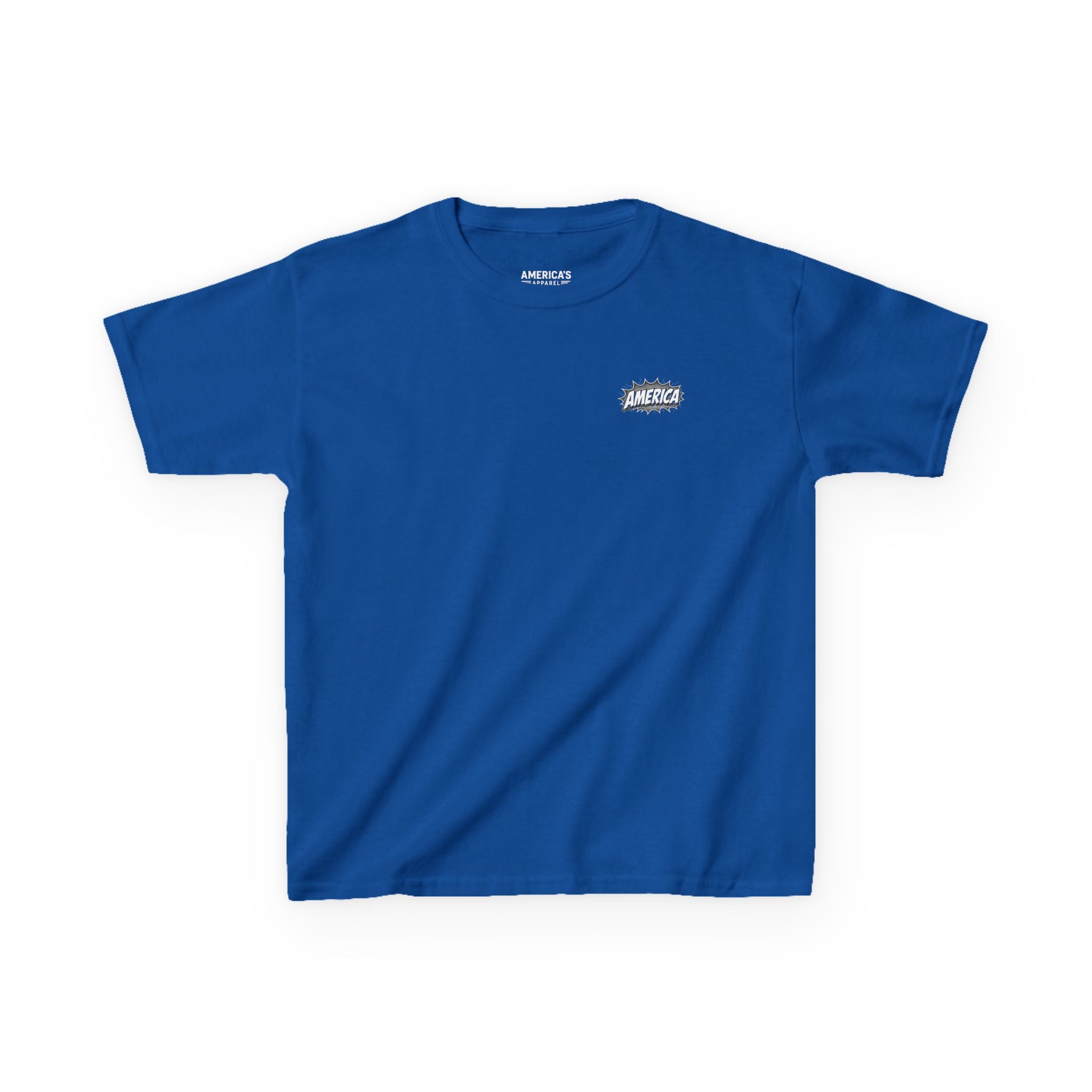 America Comic Book History Kids Tee Printify
