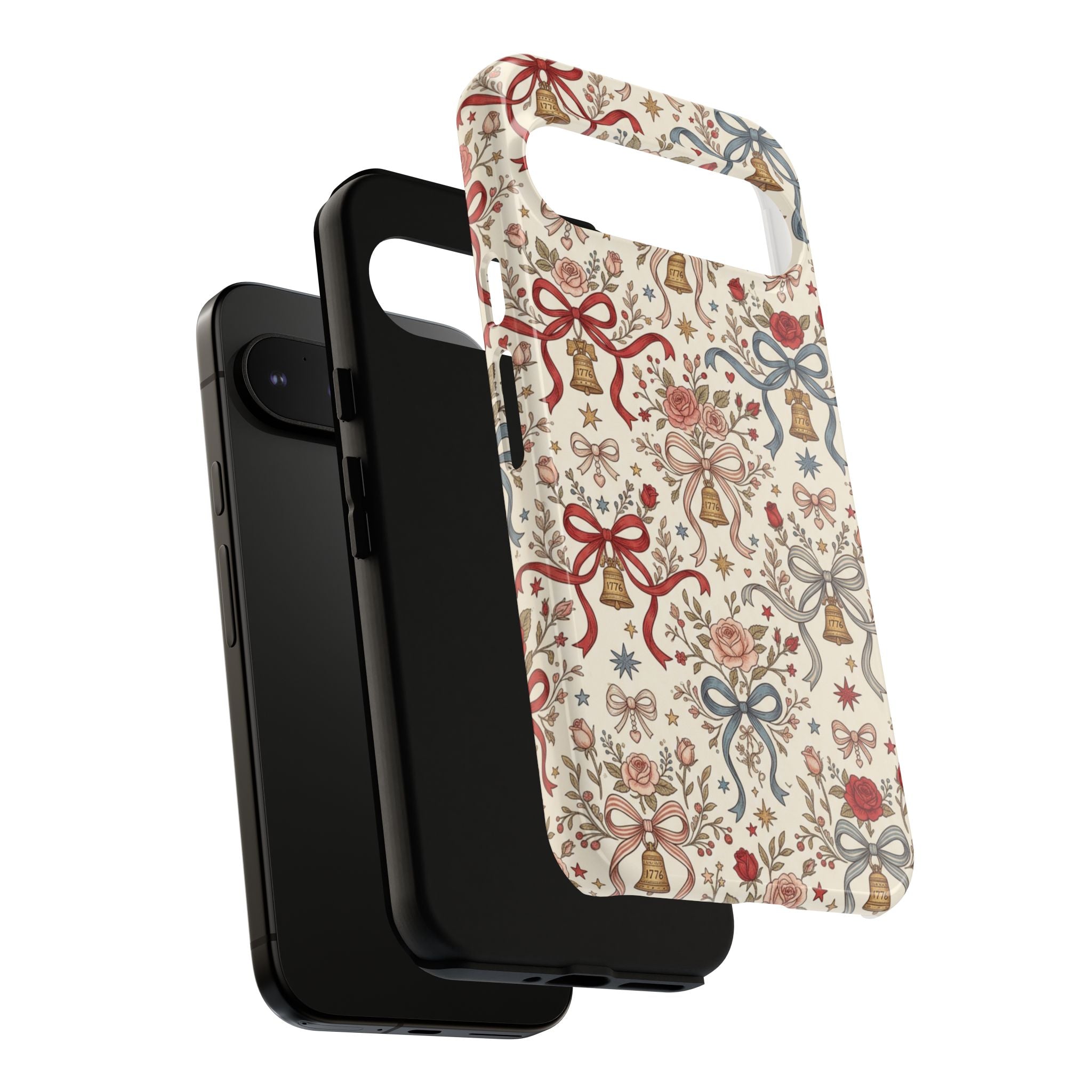 1776 Coquette Liberty Bells Phone Case Printify