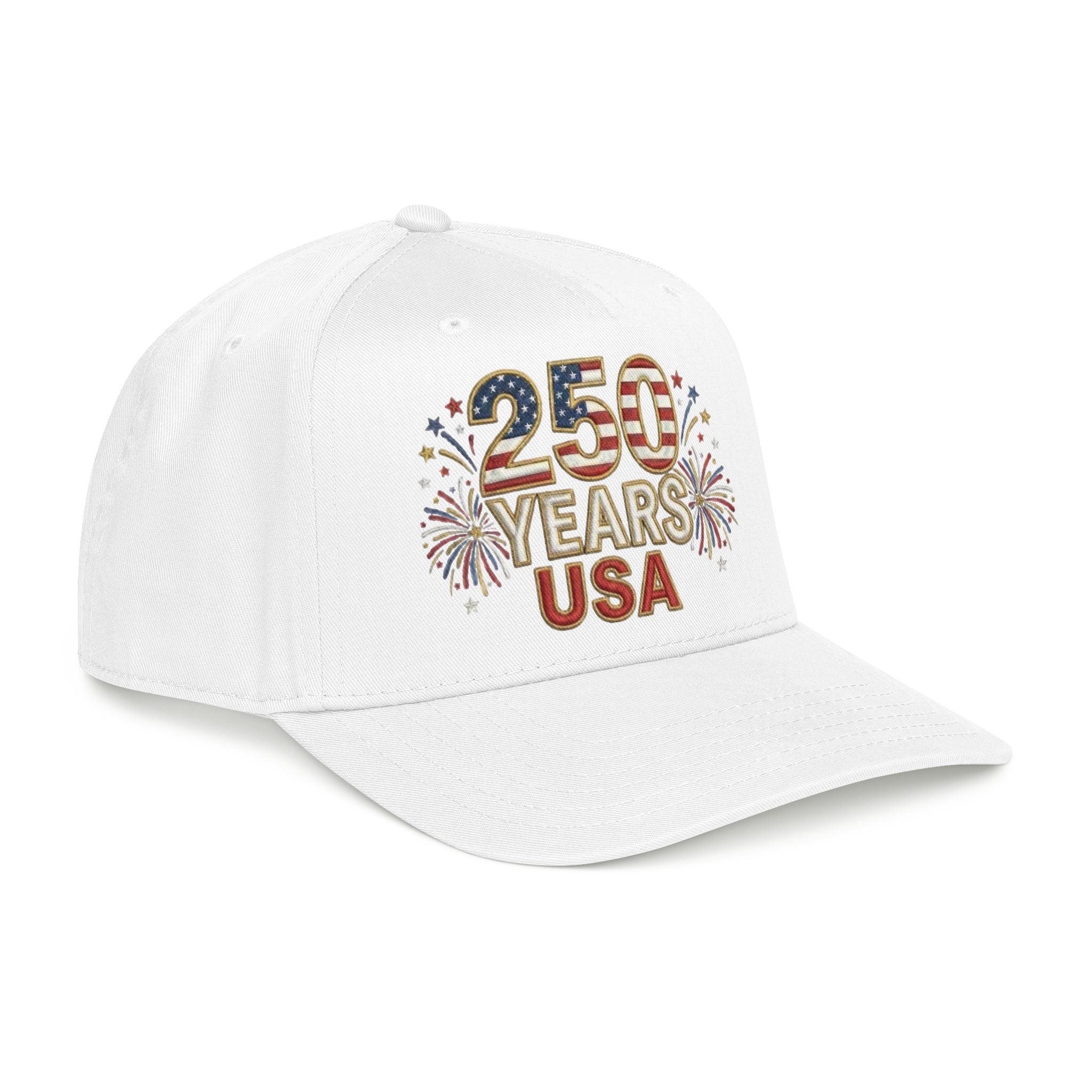 "250 YEARS" Patriotic Baseball Cap – America 250 Snapback Hat