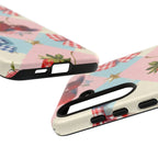 Americana Coquette Cherry Picnic Phone Case Printify