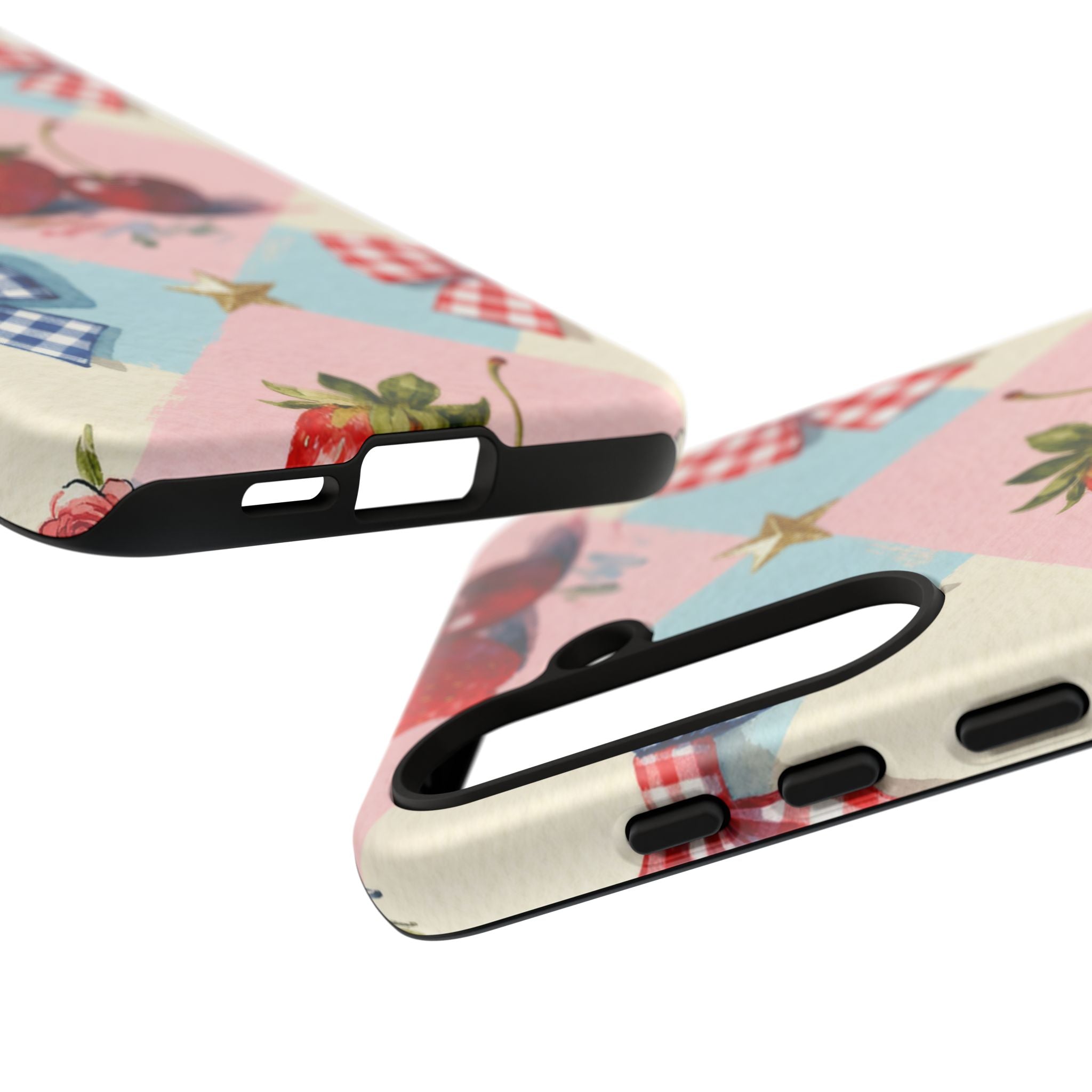 Americana Coquette Cherry Picnic Phone Case Printify