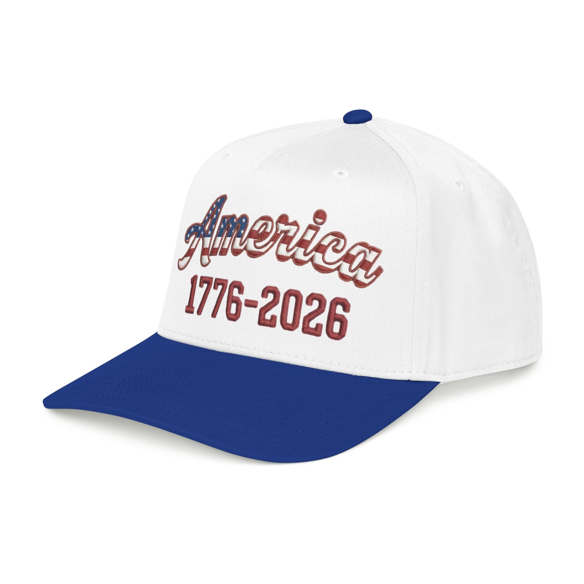 "America 1776–2026" Patriotic Baseball Cap – American Heritage Snapback Hat