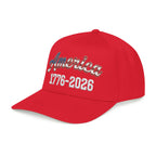 "America 1776–2026" Patriotic Baseball Cap – American Heritage Snapback Hat