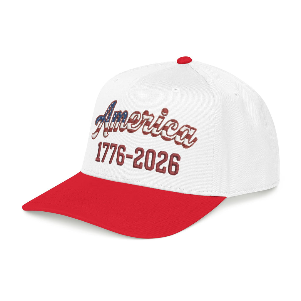 "America 1776–2026" Patriotic Baseball Cap – American Heritage Snapback Hat