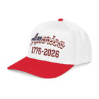 "America 1776–2026" Patriotic Baseball Cap – American Heritage Snapback Hat