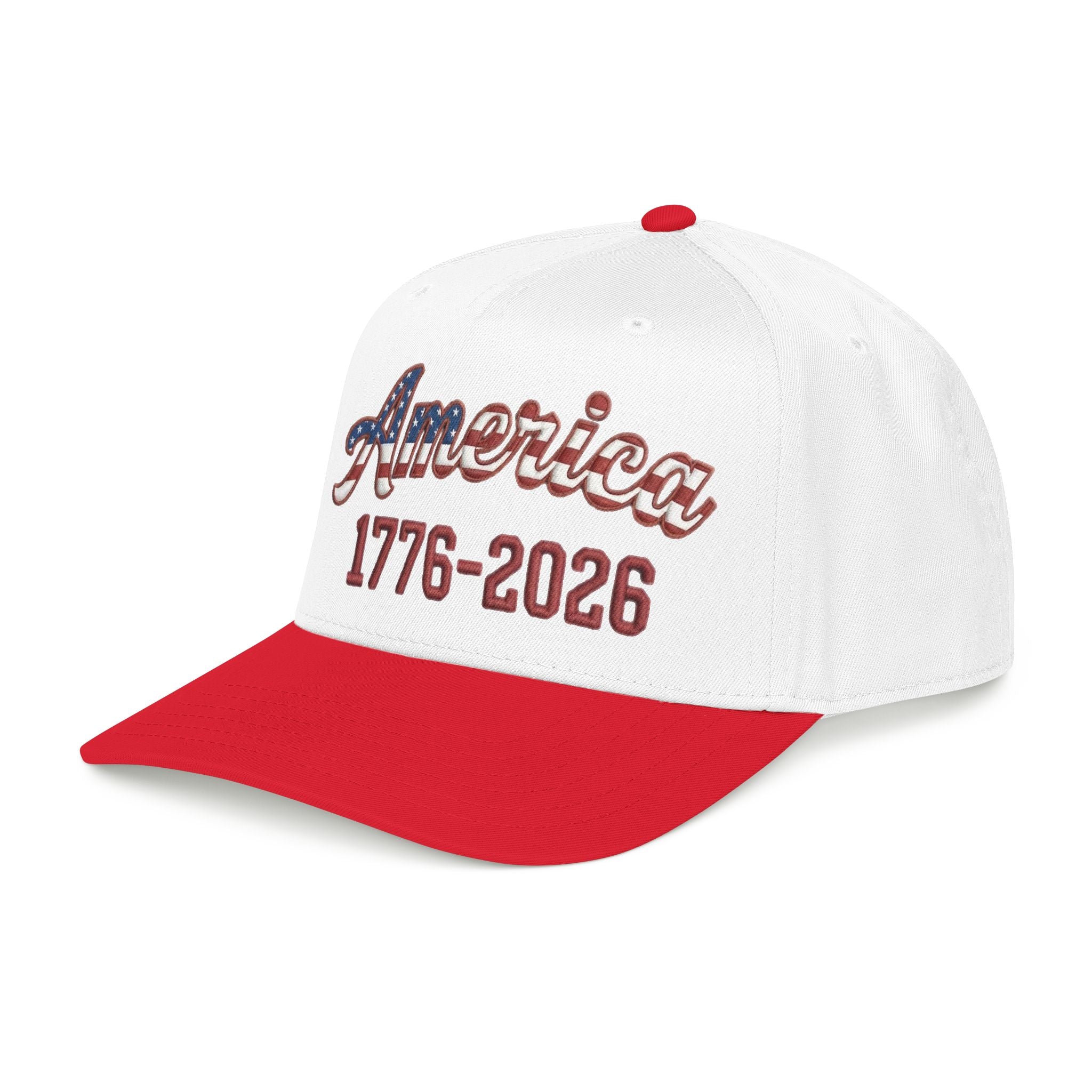 "America 1776–2026" Patriotic Baseball Cap – American Heritage Snapback Hat