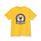 Patriotic Bald Eagle Kids Tee — Freedom Eagle T-Shirt Printify