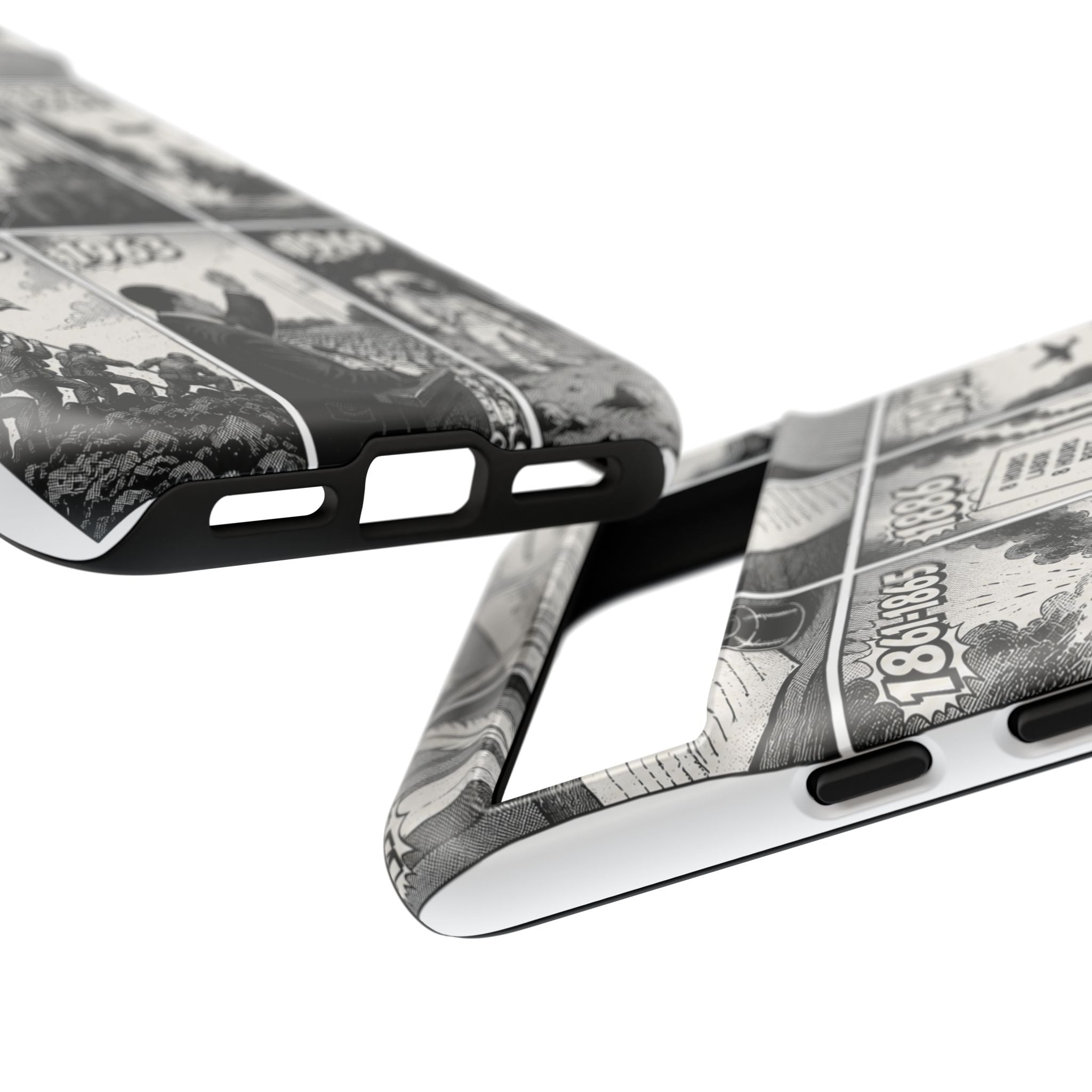 America Through the Ages Comic History Phone Case Printify
