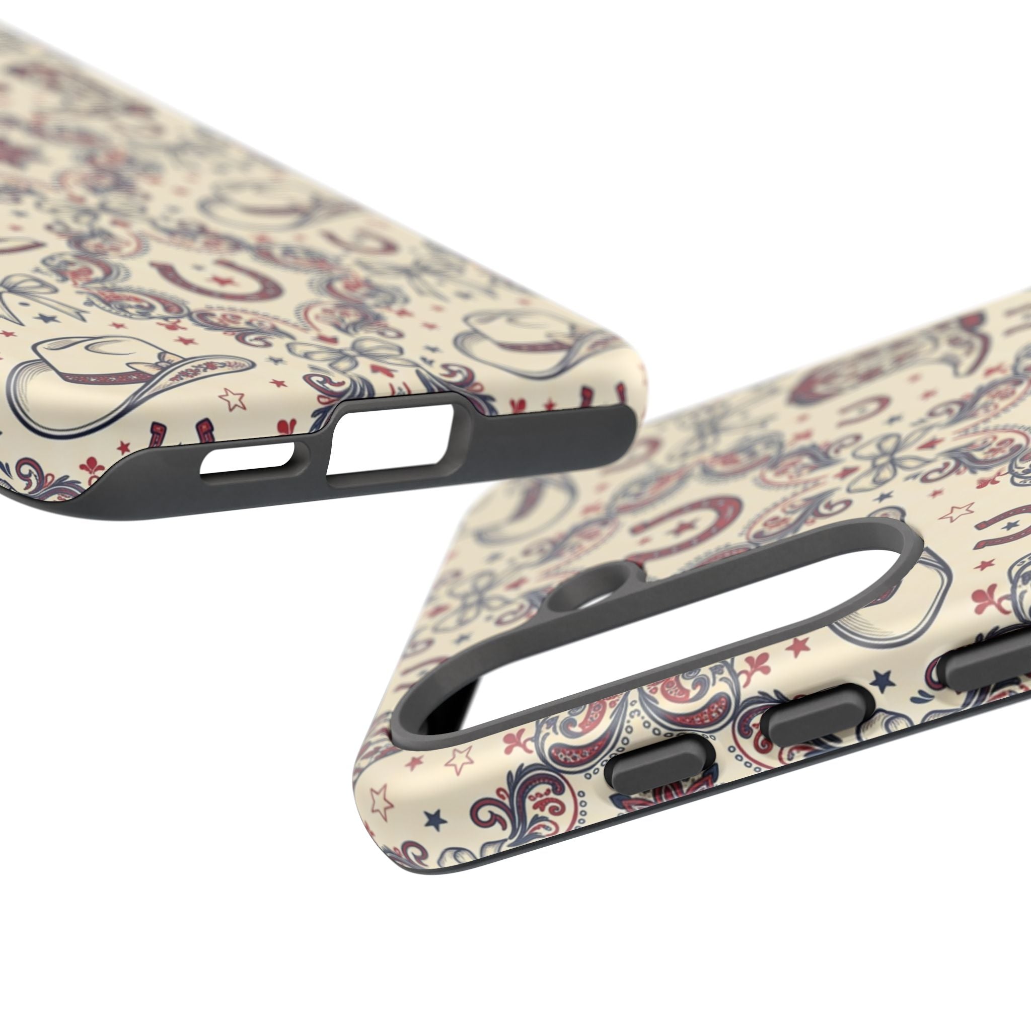Americana Cowgirl Coquette Phone Case Printify