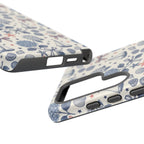 Coastal Americana Hydrangea Phone Case Printify
