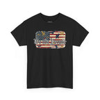 We The People American Flag Patriotic T-Shirt – Unisex Heavy Cotton Tee Printify