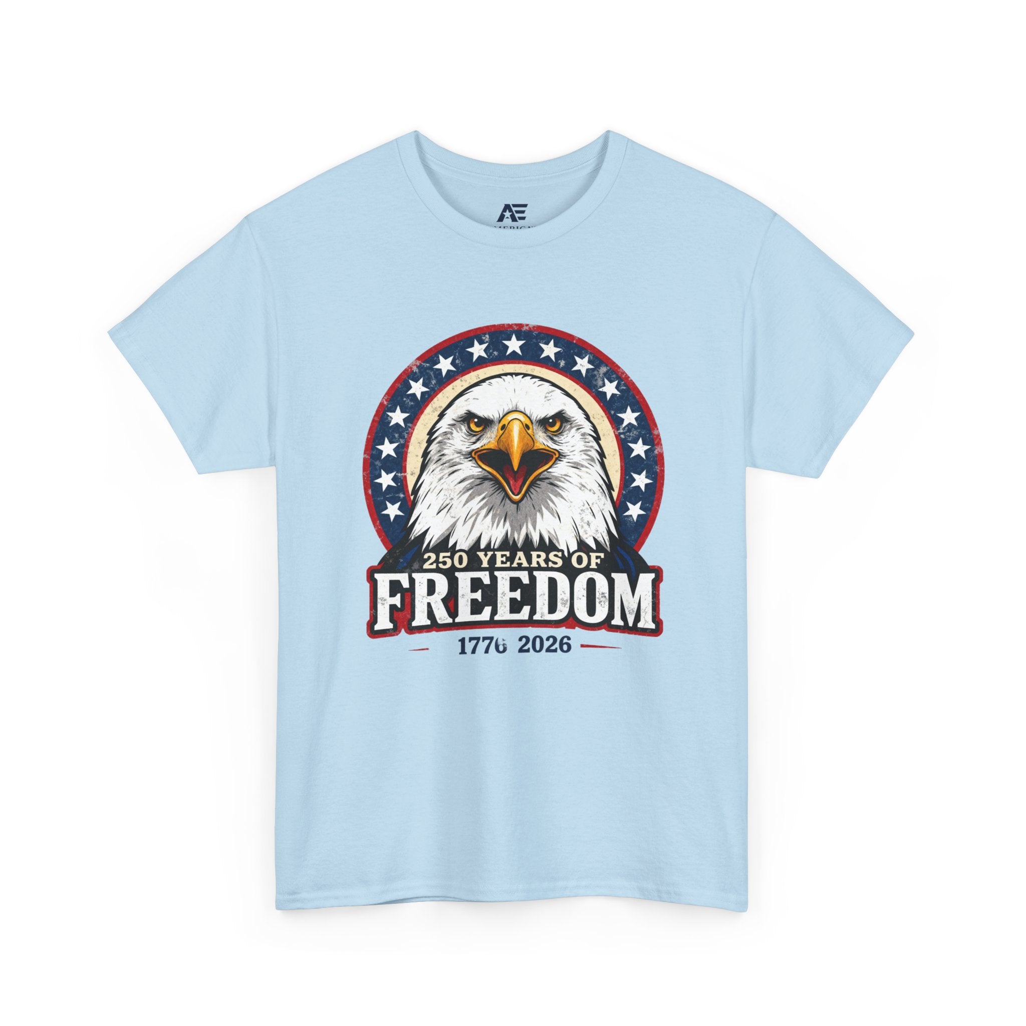 Freedom Eagle T-Shirt — Patriotic Bald Eagle Tee