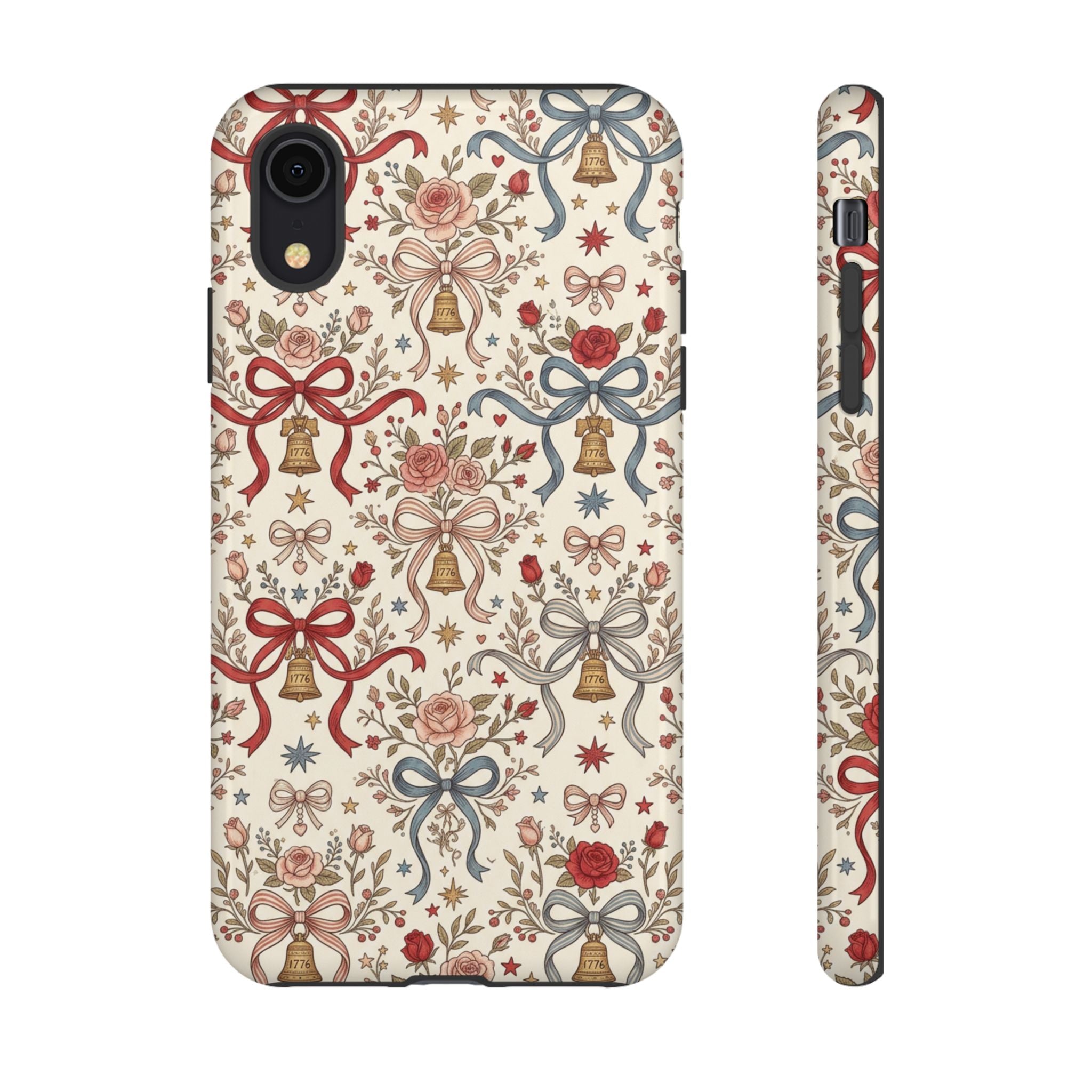 1776 Coquette Liberty Bells Phone Case Printify