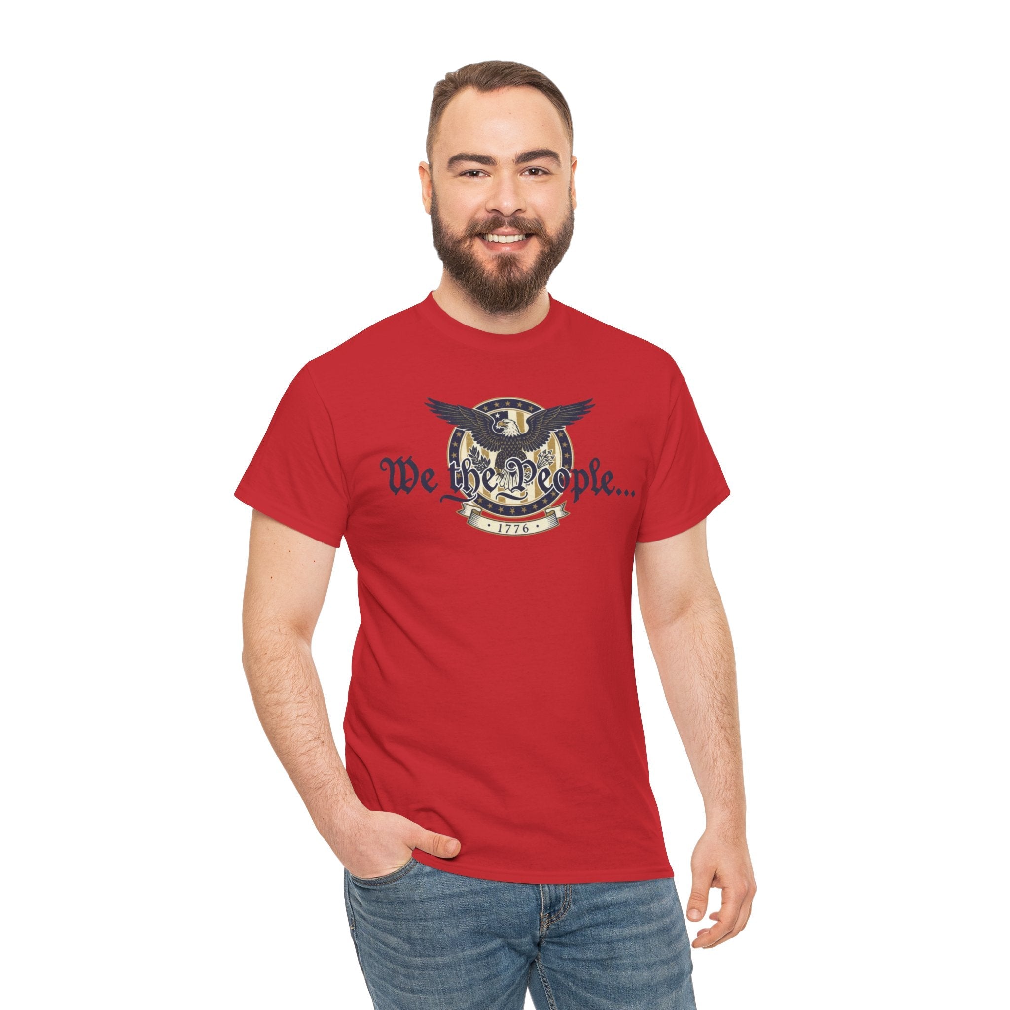 We The People Eagle Patriotic T-Shirt – Executive Style Printify