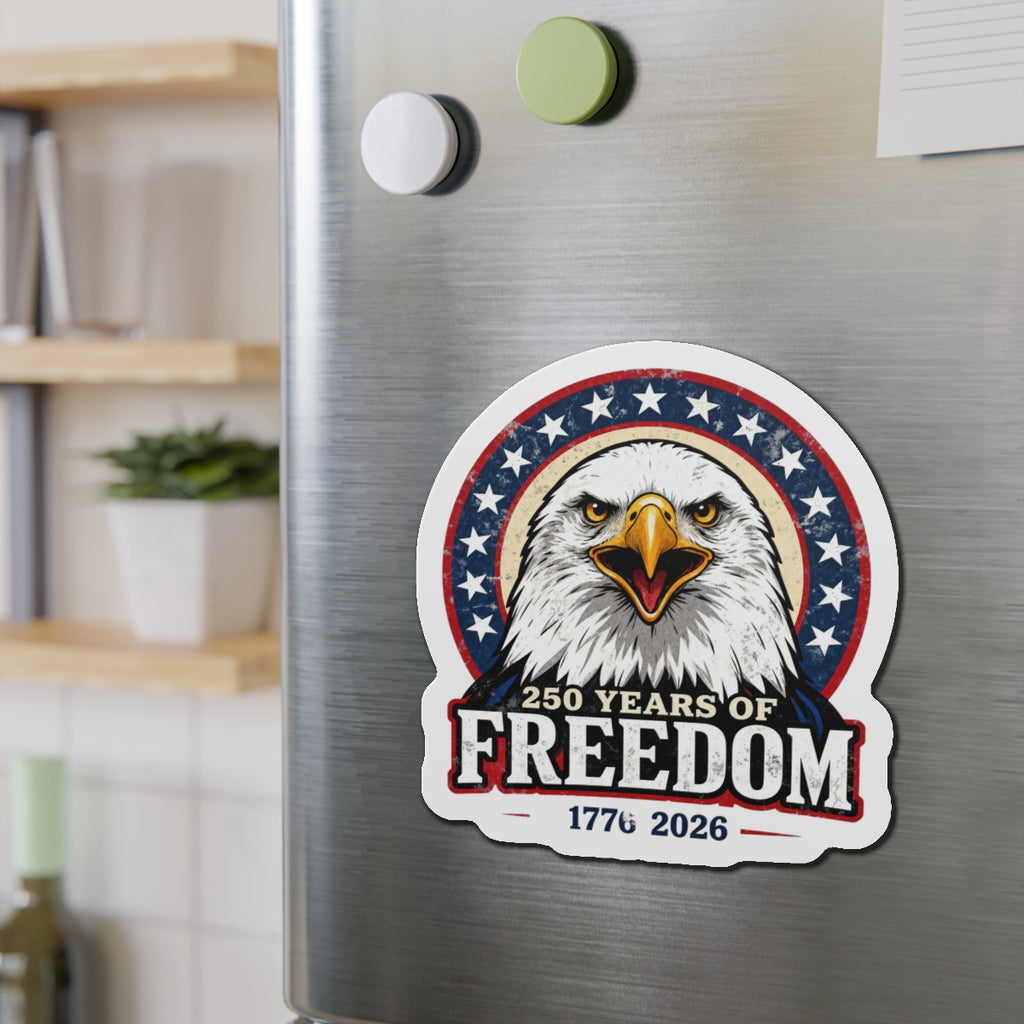 250 Years of Freedom Eagle Magnet Printify
