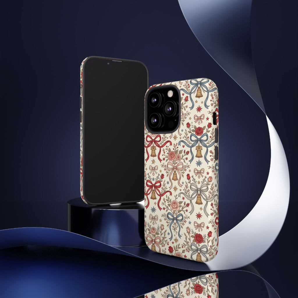 1776 Coquette Liberty Bells Phone Case Printify