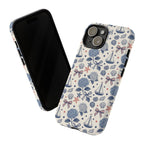Coastal Americana Hydrangea Phone Case Printify