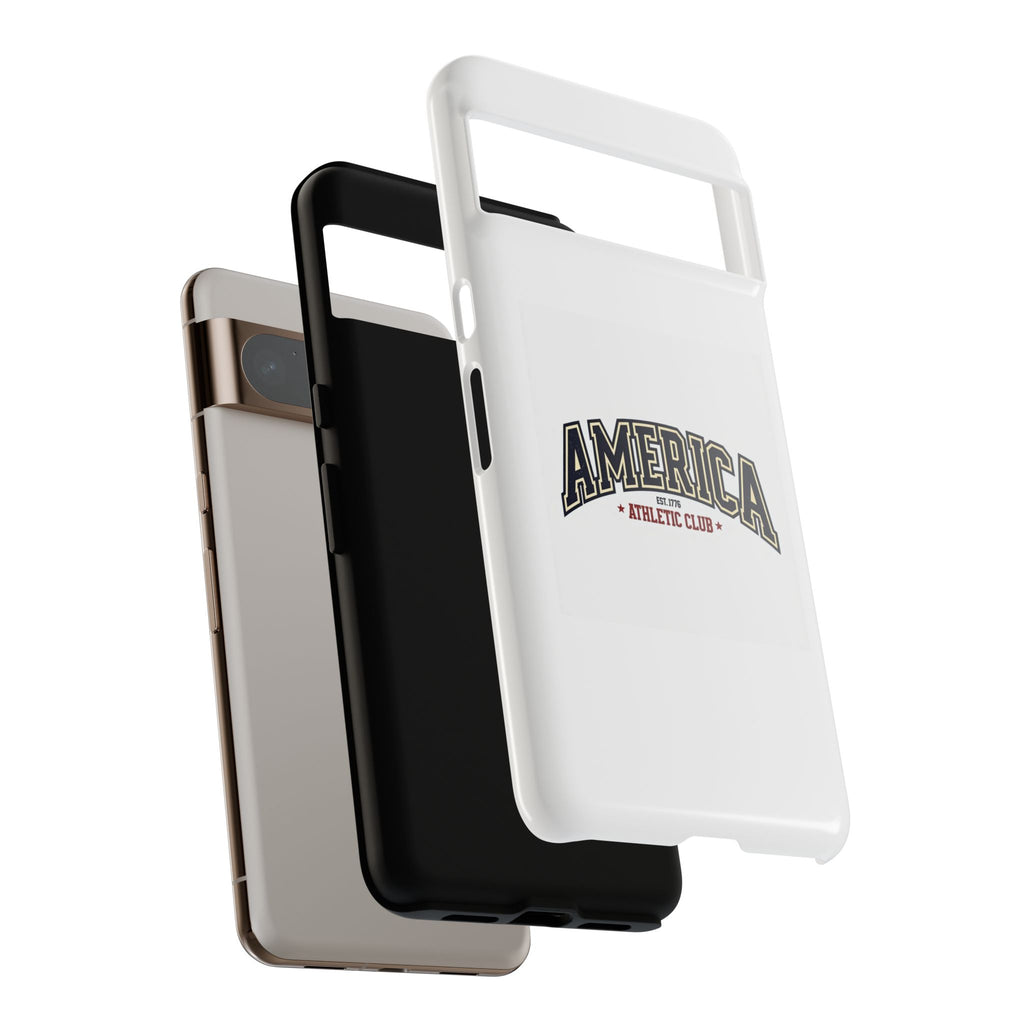 America Athletic Club Phone Case – Vintage Patriotic Americana Case Printify