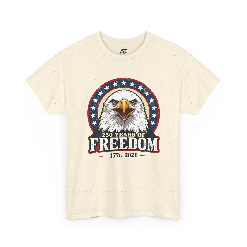 Freedom Eagle T-Shirt — Patriotic Bald Eagle Tee