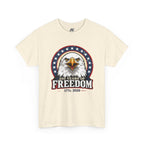 Freedom Eagle T-Shirt — Patriotic Bald Eagle Tee